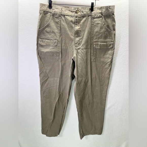 Cabelas 7 Pocket Hiker Pants Mens 40/30 Hiking Pant Outdoors Cotton Comfy 1980 - Picture 1 of 8